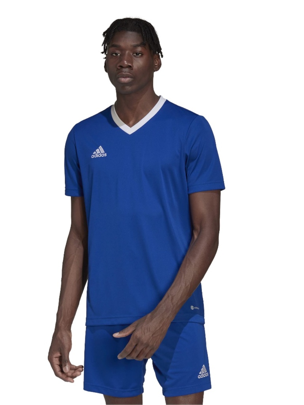 Adidas Mens Entrada 22 Jersey Team, Royal Blue, Large, Tall
